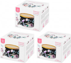 Набор банок с крышками для хранения и запекания «Певчие птички на черном» - Фото 5