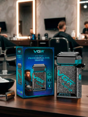 Электробритва мужская шейвер VGR-374 - Фото 7