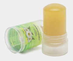 Дезодорант-алунит антибактериальный с экстрактом ромашки - Фото 2