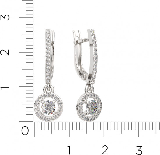 Серьги из серебра
