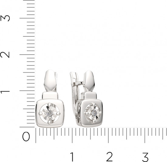 Серьги из серебра