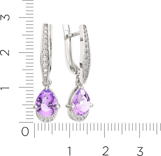 Серьги из серебра