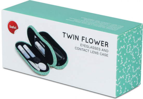 Футляр для очков и контактных линз «Twin Flower»