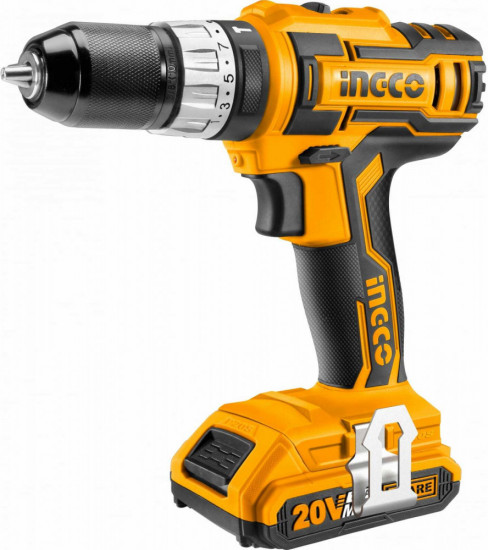 Аккумуляторная ударная дрель-шуруповерт