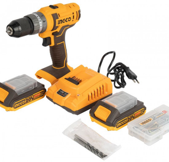 Аккумуляторная ударная дрель-шуруповерт