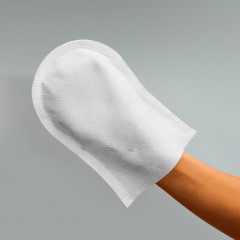 Влажная рукавица для гигиены тела без необходимости смывания водой - Фото 5