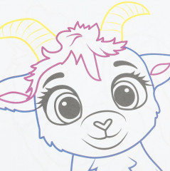 Раскраска с красками «Весёлая ферма» - Фото 5