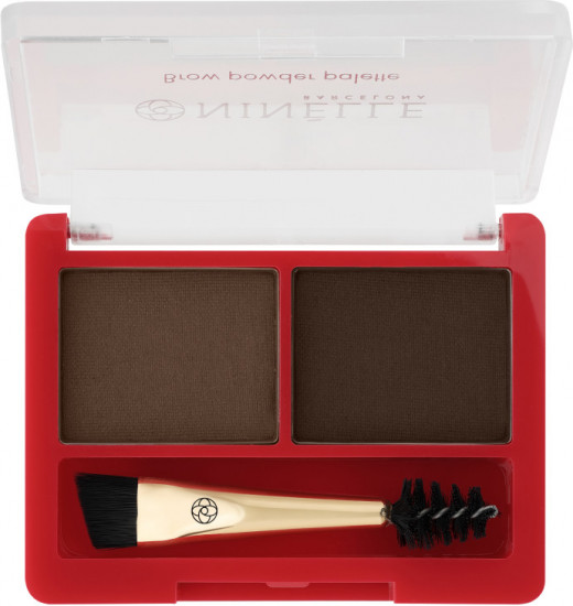 Пудровая палетка теней для макияжа бровей Chic, оттенок №635