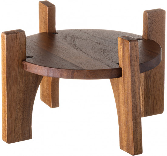 Диспенсер для напитков на деревянной подставке «Flora Green»