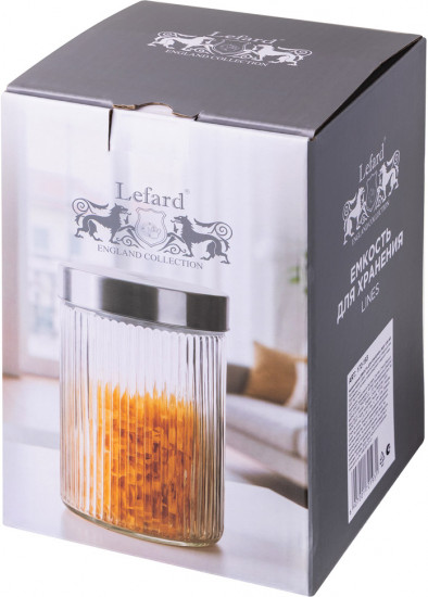 Емкость для хранения с крышкой «Lines»