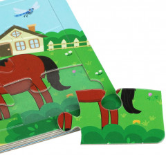 Книга-пазл с глазками «Домашние животные» - Фото 5