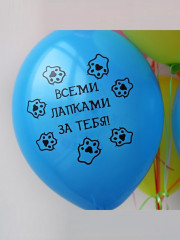 Набор шаров воздушных «С днём рождения. Котики» - Фото 6