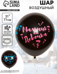 Шар воздушный «Мальчик? Девочка?» - Фото 1