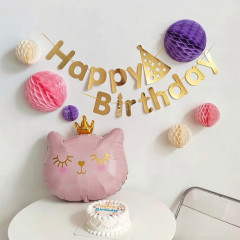 Шар воздушный «Кошечка-королева розовая» - Фото 3