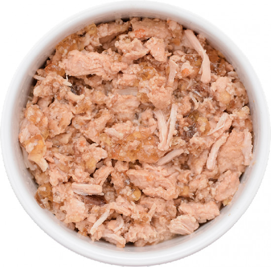 Консервы беззерновые для котят и кошек с лососем и морской рыбой