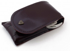 Набор маникюрных инструментов в кожаном чехле - Фото 2