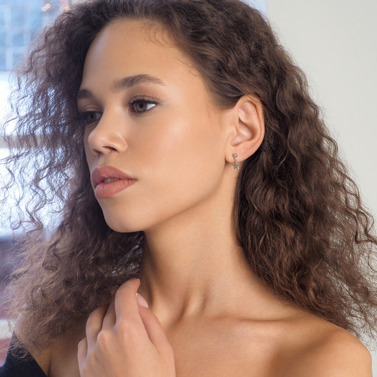 Серьги из серебра