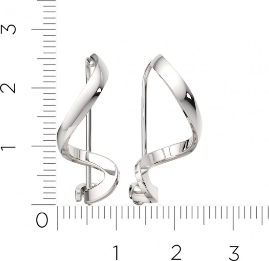 Серьги из серебра