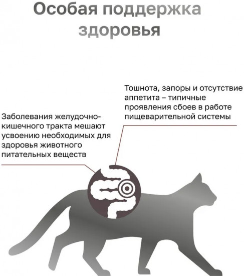 Корм диетический влажный для кошек при запорах