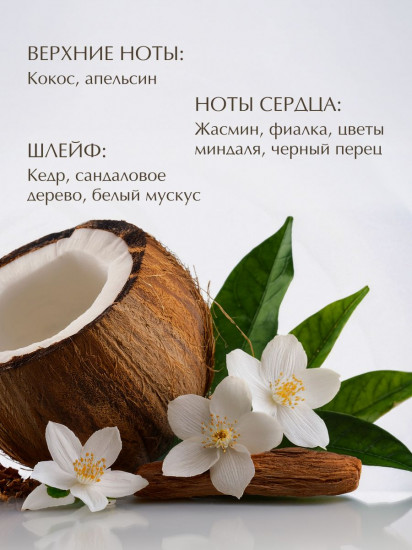 Парфюмированный гель для душа «Сандал, жасмин и чёрный перец»