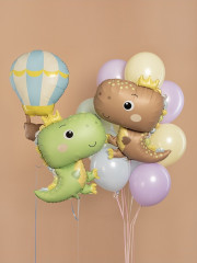 Шар воздушный «Динозаврик в короне» - Фото 1