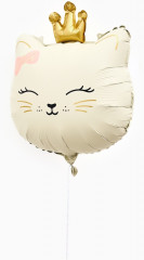 Шар воздушный «Кошечка с короной» - Фото 2