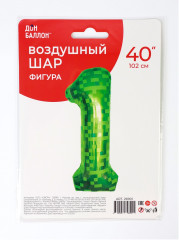 Шар воздушный «Цифра 1» - Фото 1