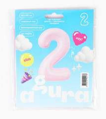 Шар воздушный «Цифра 2» - Фото 1