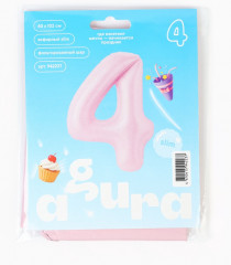 Шар воздушный «Цифра 4» - Фото 1