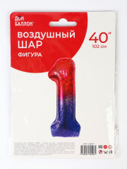 Шар воздушный «Цифра 1» - Фото 1