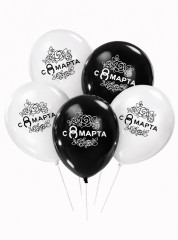 Набор шаров воздушных «С 8 Марта» - Фото 3