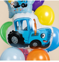 Шар воздушный «Синий трактор» - Фото 2