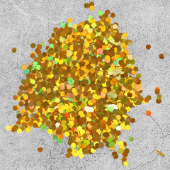 Наполнитель для шаров «Конфетти шестиугольник» - Фото 1