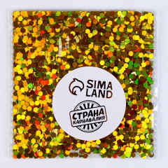 Наполнитель для шаров «Конфетти шестиугольник» - Фото 2