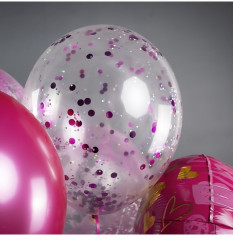 Конфетти для шаров «Шестиугольники» - Фото 2