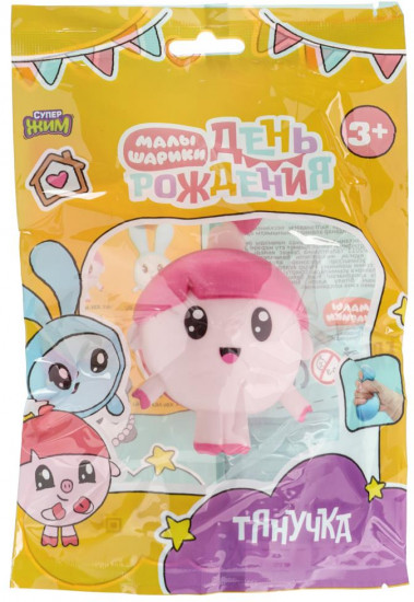 Игрушка-тянучка с воздухом «Нюшенька»