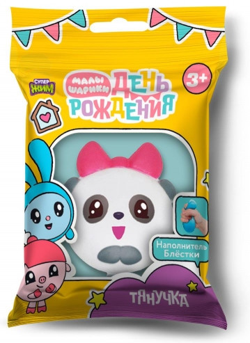 Игрушка-тянучка c блестками «Пандочка»