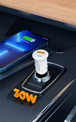 Автомобильное зарядное устройство Vidvie CC546 - Фото 3