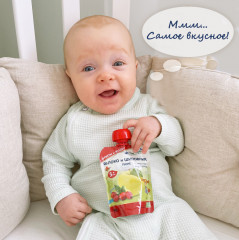 Пюре детское «Яблоко и чернослив» - Фото 5