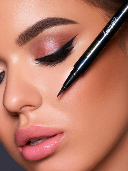 Подводка для глаз водостойкая, оттенок Черный