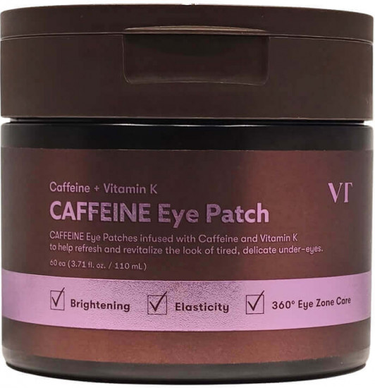 Тканевые патчи для век с кофеином и пептидами
