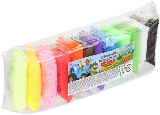 Пластилин лёгкий «Синий Трактор»