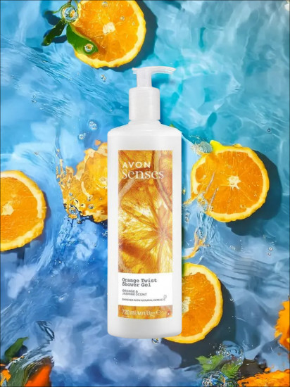 Гель для душа Senses «Апельсиновый твист»