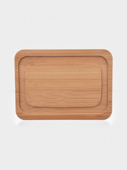 Маслёнка на бамбуковой подставке