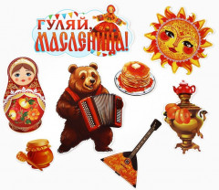 Набор для оформления интерьера «Масленица» - Фото 4