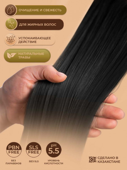 Шампунь для жирных волос