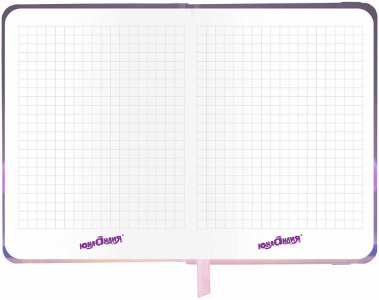 Блокнот с резинкой в клетку