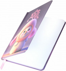 Блокнот с резинкой в клетку - Фото 4