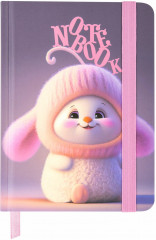 Блокнот с резинкой в клетку - Фото 5