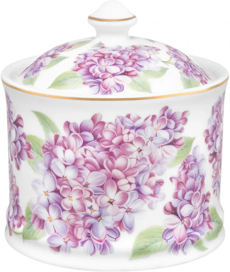 Сахарница с крышкой «Сирень»